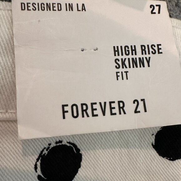 FOREVER 21 High Rise Skinny Jeans - Picture 8 of 10